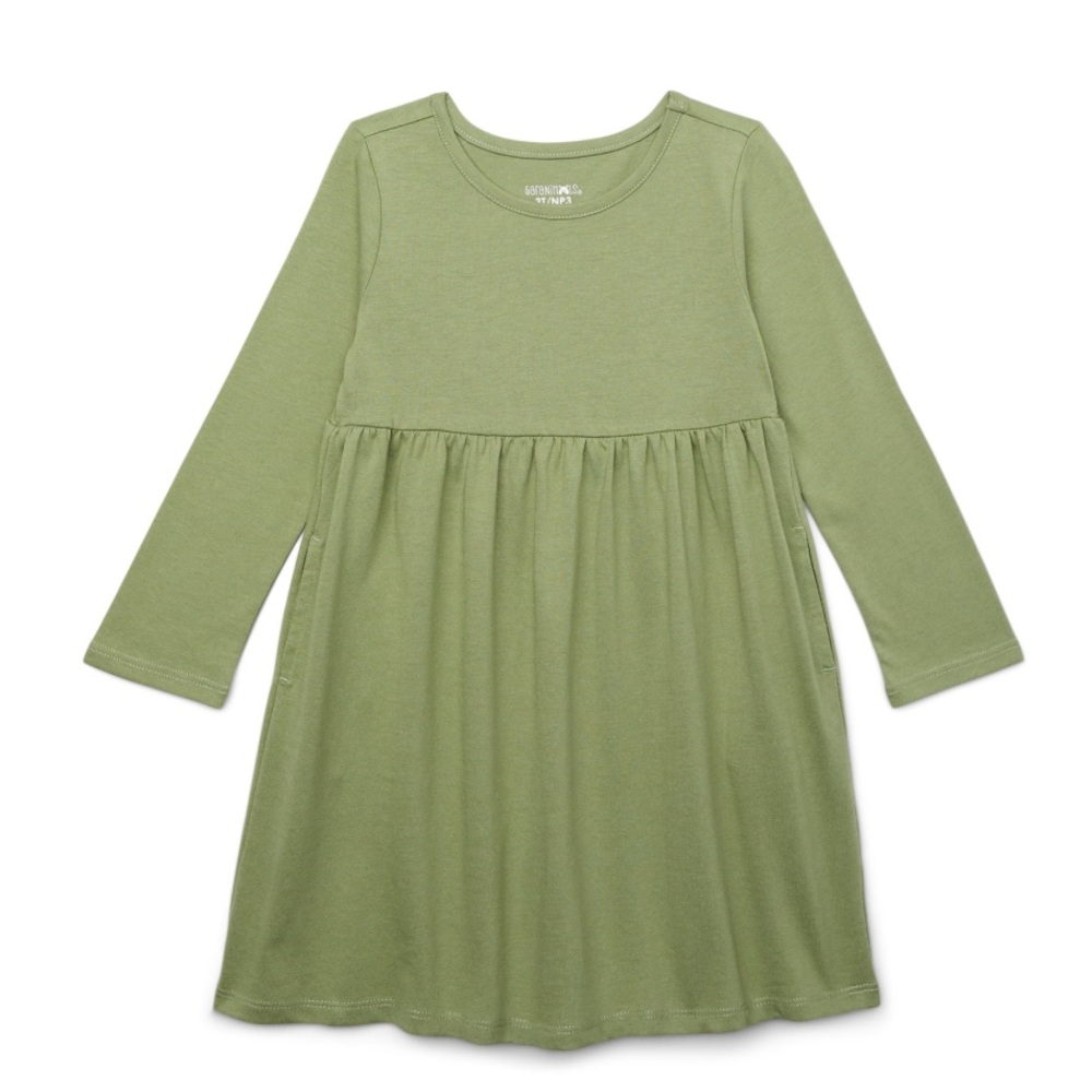 Garanimals Toddler Girl Long Sleeve Empire Waist Dress